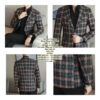 T1077 - Màu: Đen Kẻ - Size: 2XL
