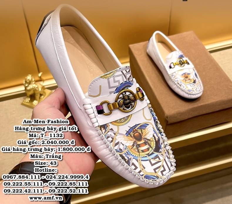 T1132 - Màu: Trắng - Size: 43