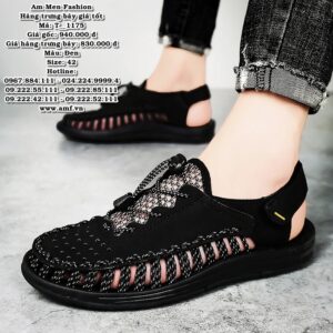 T1175 - Màu: Đen - Size: 42