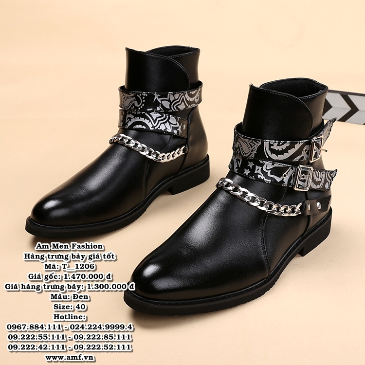 T1206 - Màu: Đen - Size: 40