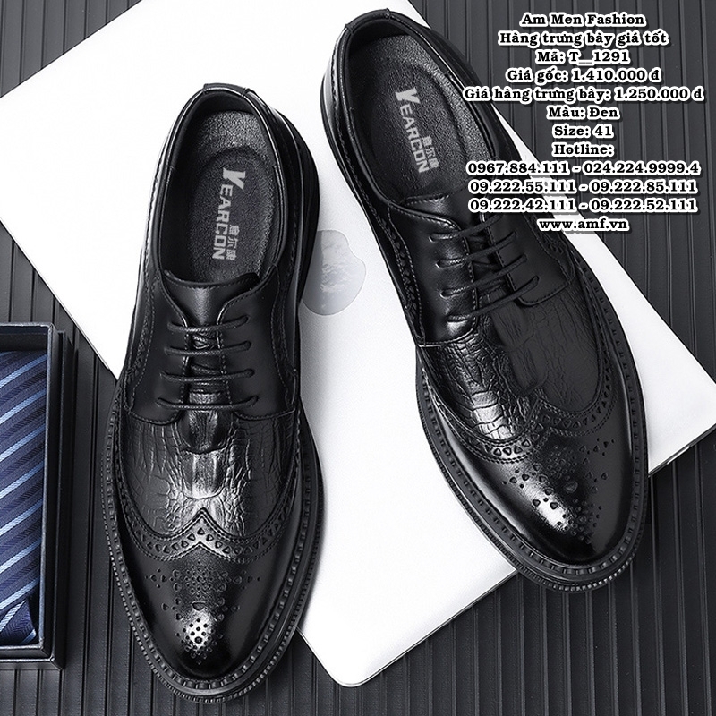 T1291 - Màu: Đen - Size: 41