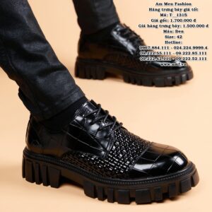 T1315 - Màu: Đen - Size: 42