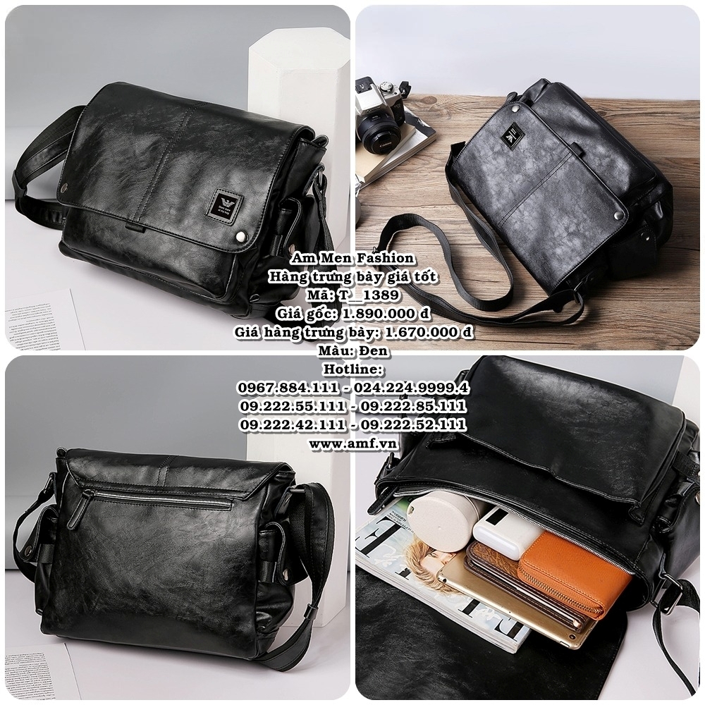 T1389 - Màu: Đen - Size: